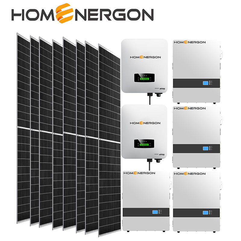 Sistema de almacenamiento de energía híbrido solar 40kwh de 10kw